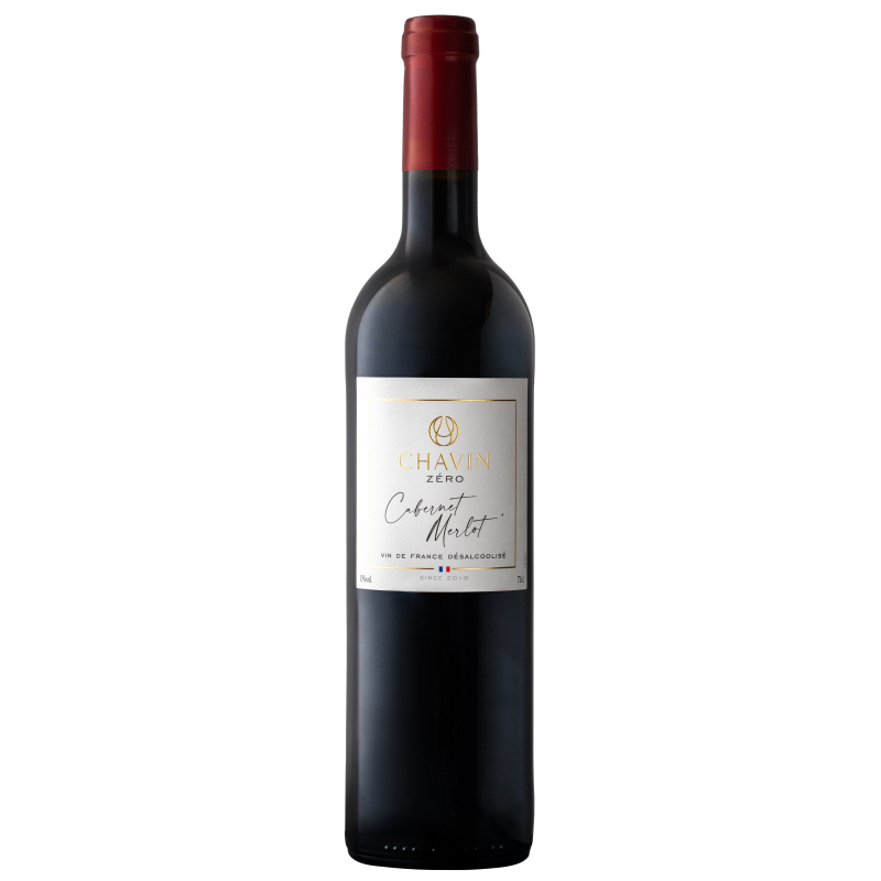 Chavin Zero Cabernet/Merlot 0% červené polosuché nealkoholické víno