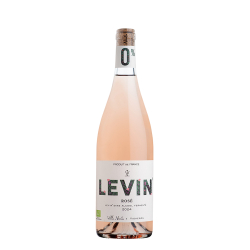 Levin 0% Bio Rosé prírodné fermentované ružové polosuché nealkoholické víno