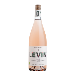 Levin 0% Bio Rosé prírodné fermentované ružové polosuché nealkoholické víno
