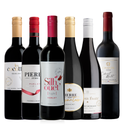 Degustačné balenie 6 druhov červené 0% nealkoholické vína