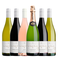 Degustačné balenie 6 ks Le Petit Etoilé Bio 0% polosuché nealkoholické vína
