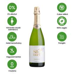 Degustačné balenie 6ks Silhouet 0% suché nealkoholické vína 0,75l