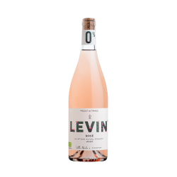 Levin 0% Bio Rosé prírodné fermentované ružové polosuché nealkoholické víno