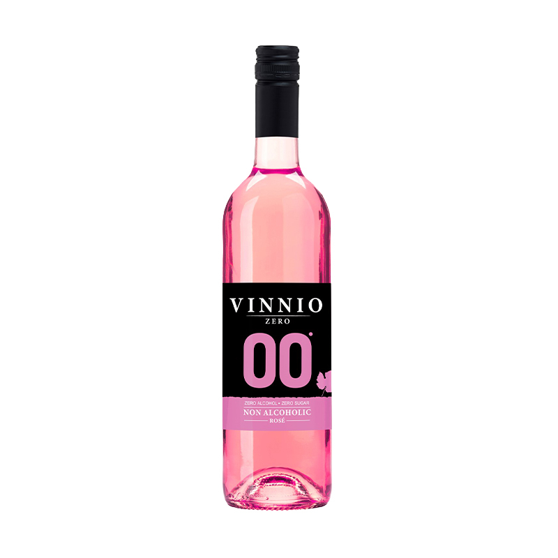 Vinnio Zero 0% Rosé ružové suché nealkoholické víno Španielsko 0,75l