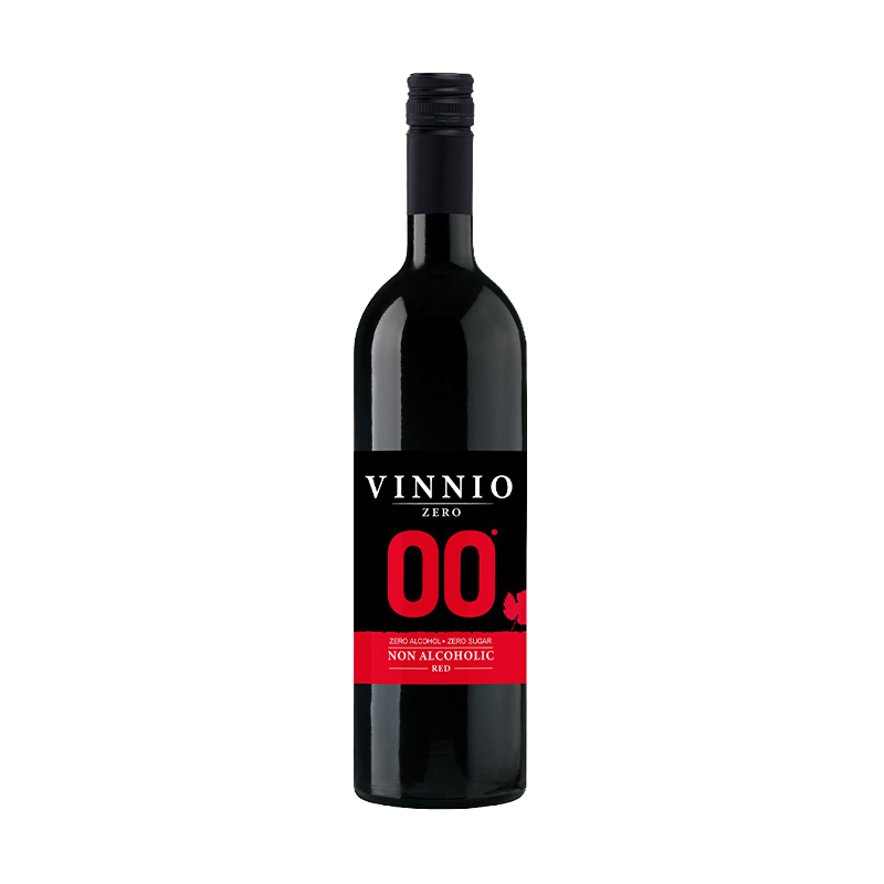 Vinnio Zero 0% červené suché nealkoholické víno Španielsko 0,75l