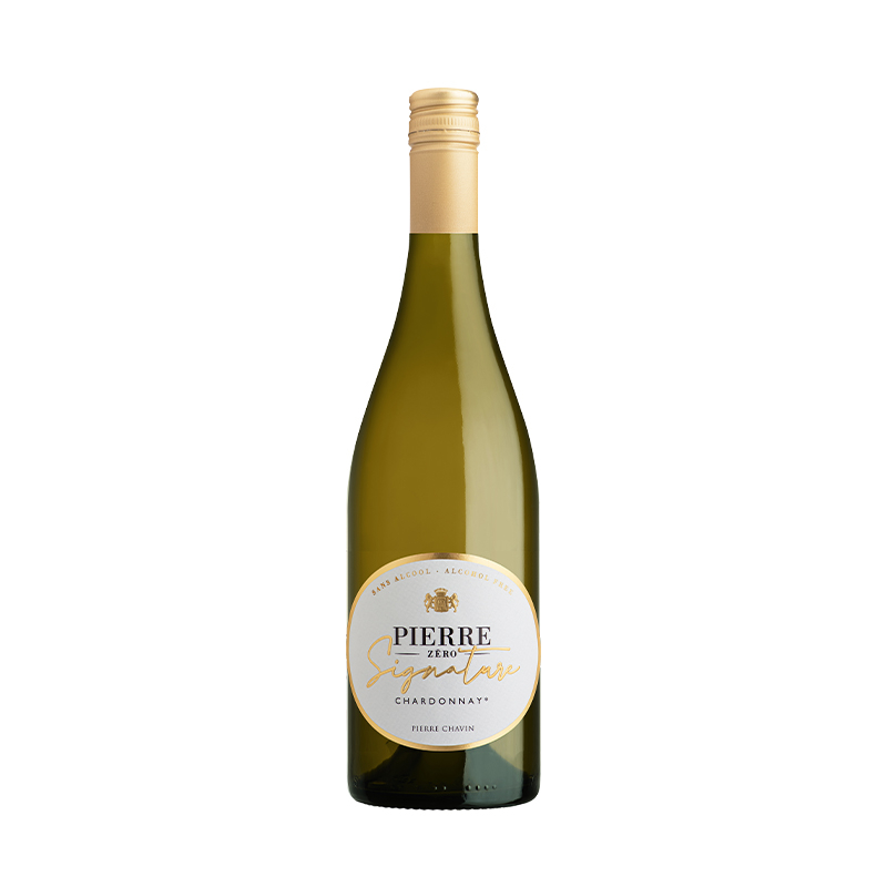 Signature 0% Chardonnay biele polosuché nealkoholické víno 0,75l