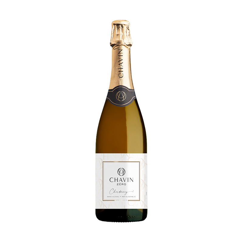 Chavin Zero Blanc 0% Chardonnay šumivé biele polosuché nealkoholické víno